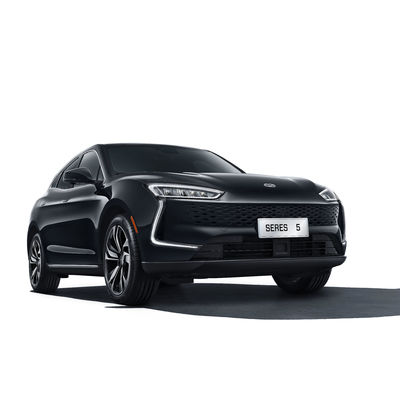 Black Electric Hybrid SUV Integrated Body Structure DFSK Seres 5 EVR New Energy All Electric Suv