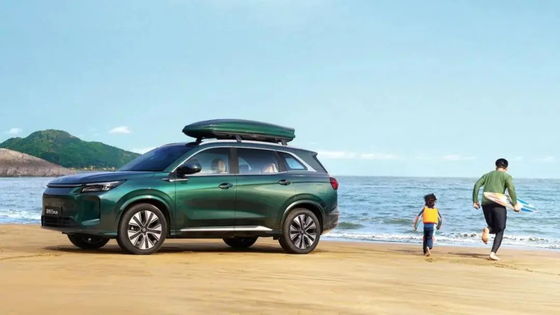 DFSK E5 Plus 7 Seater Hybrid 3 Row SUV Vehicles Plug In SUV With 120km/165km Long Range
