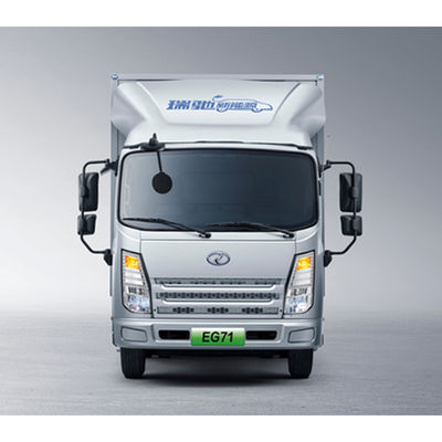 120kW Total Motor Power Electric Truck Ruichi EG71 Energy 405km Range Light Duty Box Truck for Transportation