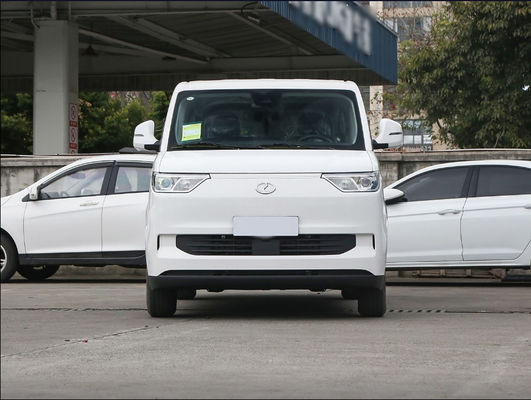 White DFSK EC75 Mini Van With 11 Seats And 180° Rear Hinge Door Opening