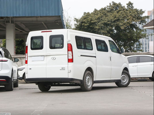White DFSK EC75 Mini Van With 11 Seats And 180° Rear Hinge Door Opening