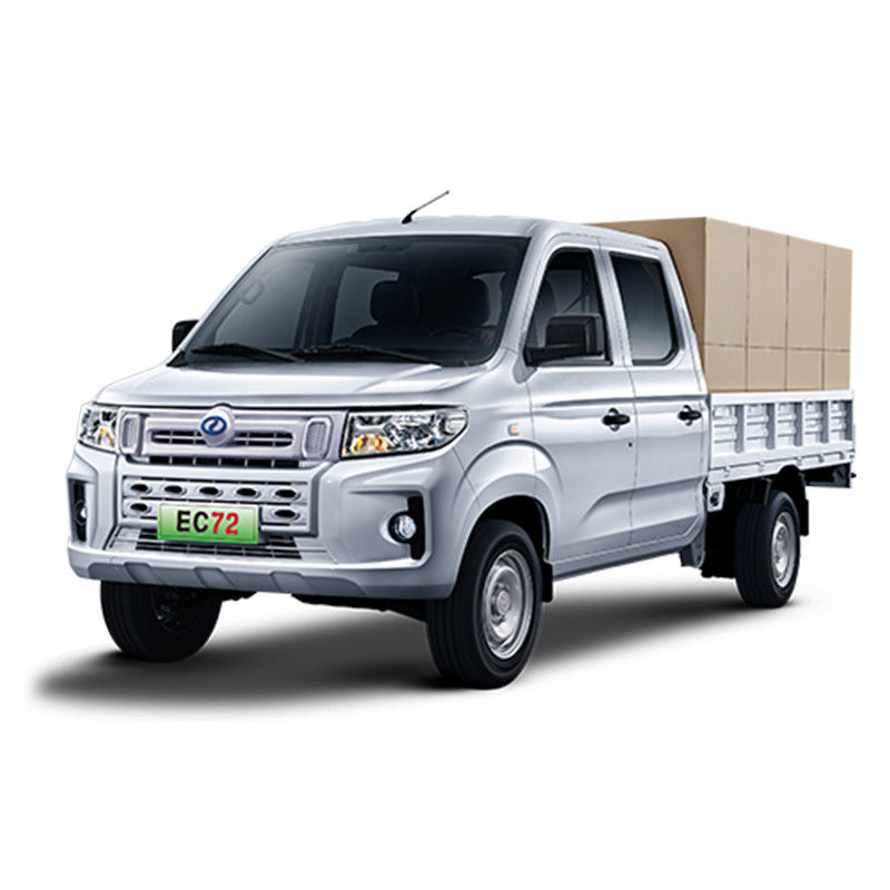 Ruichi EC72 Electric Vans And Trucks Small Pickup Truck 4 Door Extended Double Cab Truck