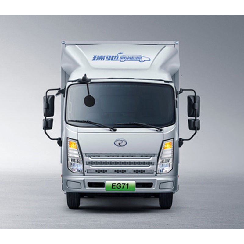120kW Total Motor Power Electric Truck Ruichi EG71 Energy 405km Range Light Duty Box Truck for Transportation